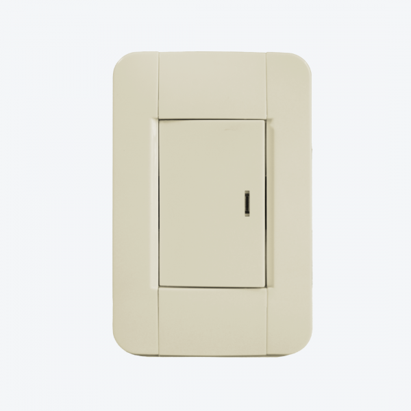 Interruptor simple 4x6 Lirio Next marfil 10A-250V