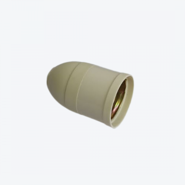 Socket E27 c/rosca p/niple de 1/8" NPT 6A-250V urea