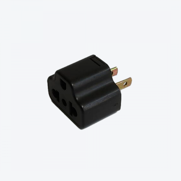 Adaptador universal negro 16A-250V
