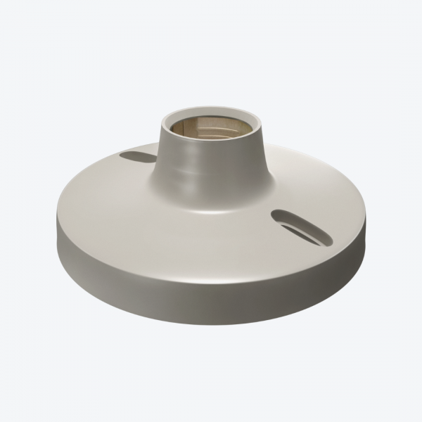 Braquete E27 de 4 1/2" p/caja octogonal  6A-250V  urea